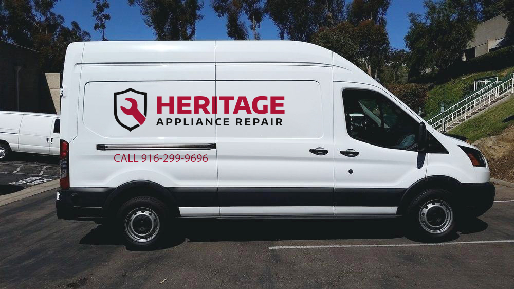 heritage appliance repair van